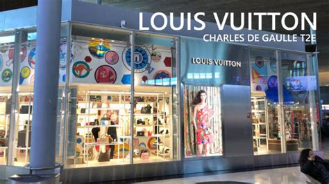 louis vuitton in paris airport|charles de gaulle t2e airport.